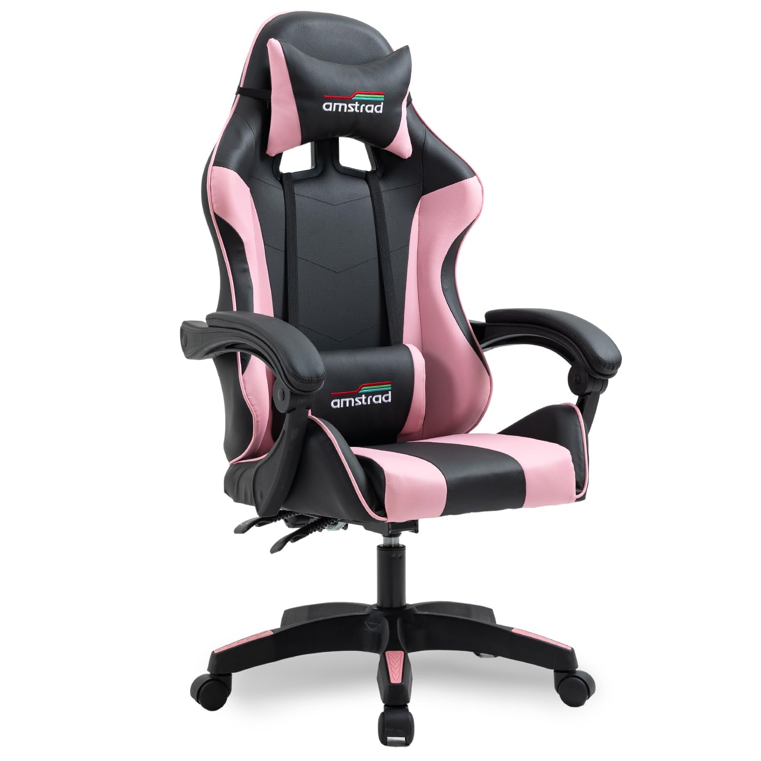 Amstrad AMS 700 LED DARKSIDE Fauteuil Gamer noir avec éclairage LED 366